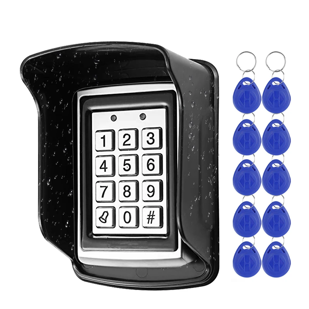 Rfid металлическая клавиатура контроля доступа