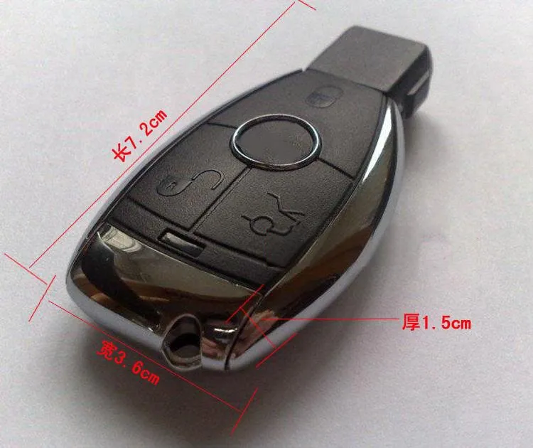 Хит! автомобильный ключ usb флэш-накопитель