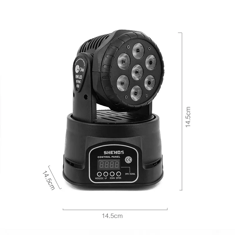Shehds led par 7x12 вт/движущаяся - Фотография_3
