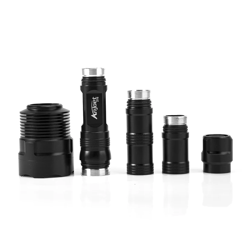 Anjoet 6000lm мощный светодиодный тактический фонарик 3xt6 18650 - Фотография_6