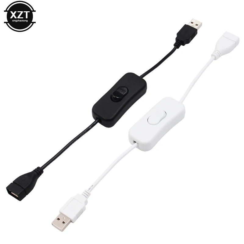 Usb-кабель 28 см с переключателем вкл/выкл
