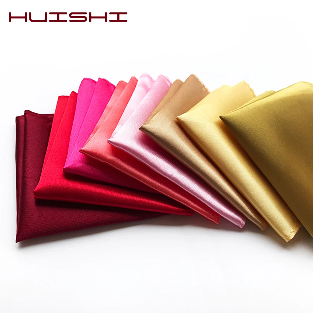 Huishi мужские атласные однотонные костюмы - Фотография_2