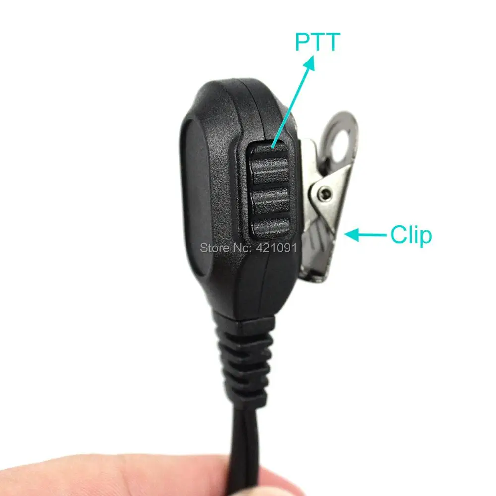 Наушник ptt с микрофоном для hyt - Фотография_4