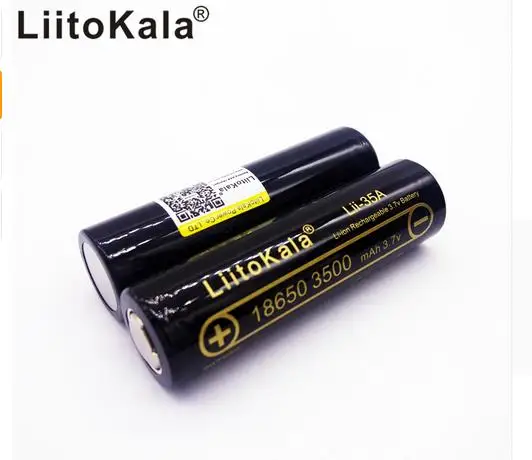 Горячая оригинальная литий-ионная батарея liitokala 30a lii-35a 18650 - Фотография_6