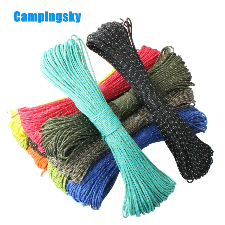 Campingsky паракорд 2 мм светоотражающая