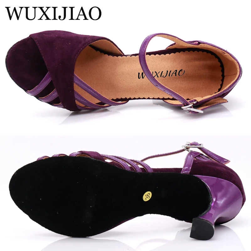Туфли wuxijiao женские из пу и замши - Фотография_5
