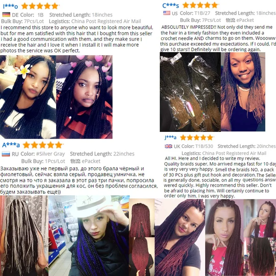 Tomo 14, 16, 18, 20, 22 дюйма, 30 корней/упак - Фотография_6