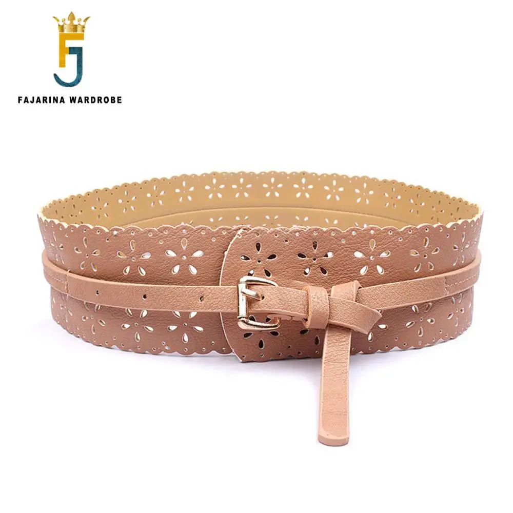 Ремень fajarina женский из искусственной кожи