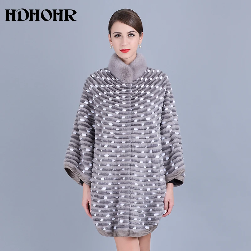 Пальто из натурального норкового меха - Фотография_2