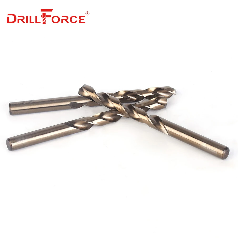Набор кобальтовых сверл drillforce tools m42 - Фотография_4