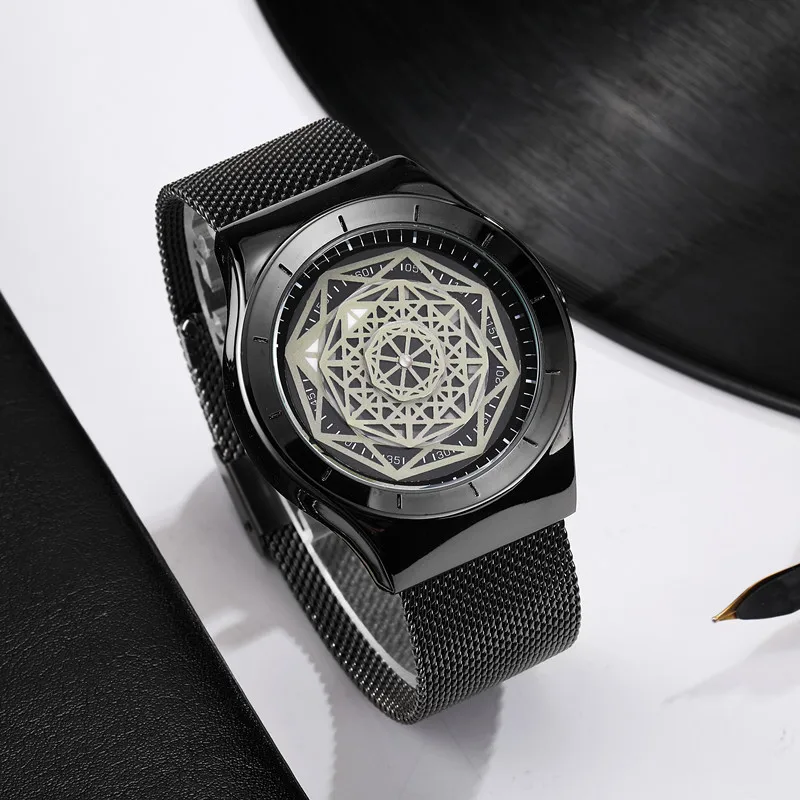 Мужские кварцевые часы без указателя - Фотография_3