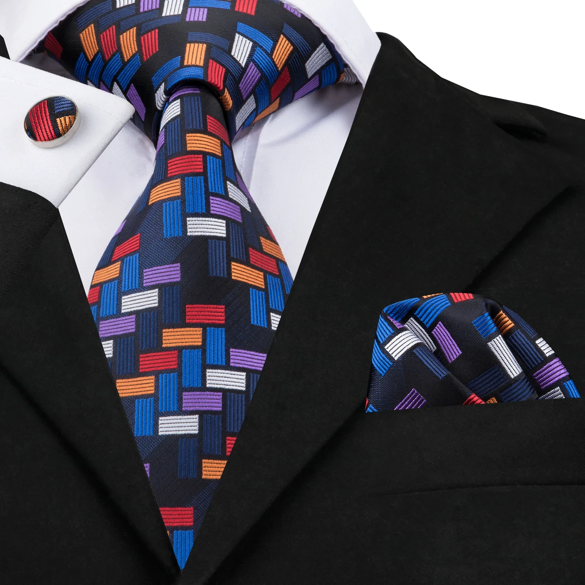 Hi-tie мужские галстуки роскошные
