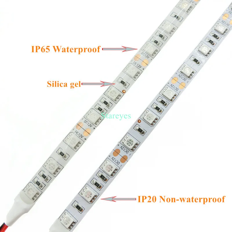 Smd 5050 60 светодиодов/м 5 м светодиодные - Фотография_2