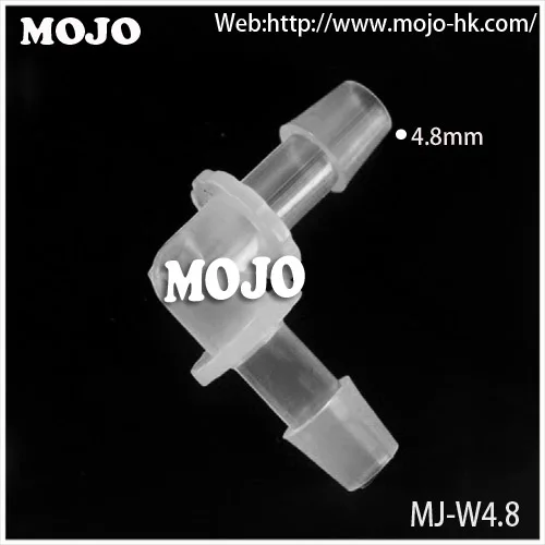 Mj-w4.8 коленчатый диаметр для трубного соединителя с внешним диаметром 4