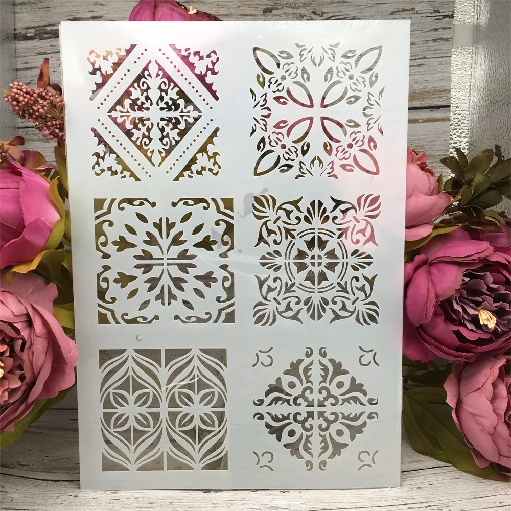 A4 29 см рамка квадратные diy слои