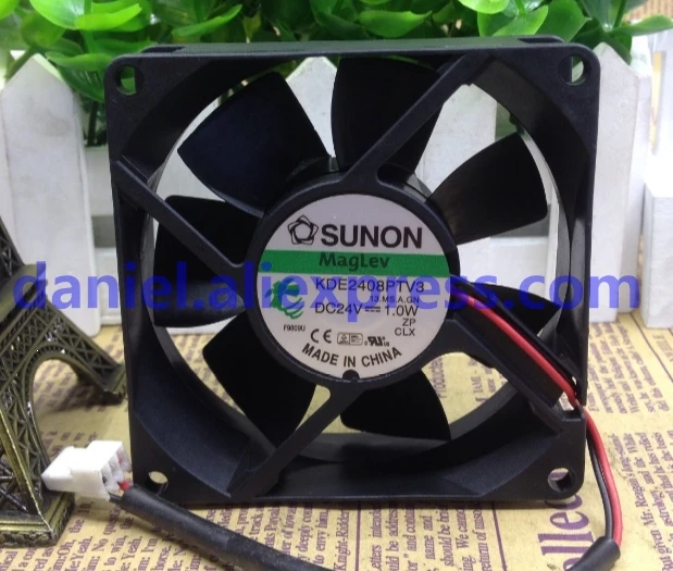 Sunon kde2408ptv3 8025 8 см/сантиметр 24v 1