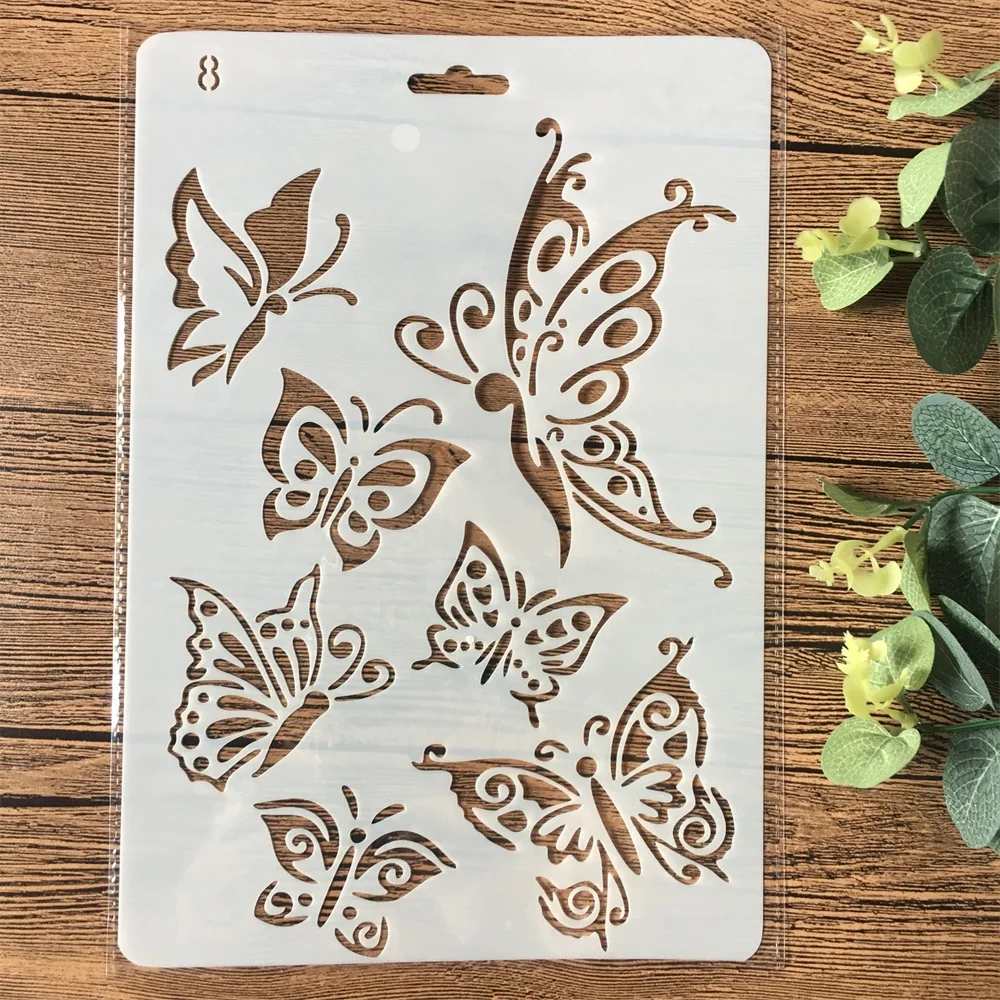 26 см бабочки diy craft многослойные