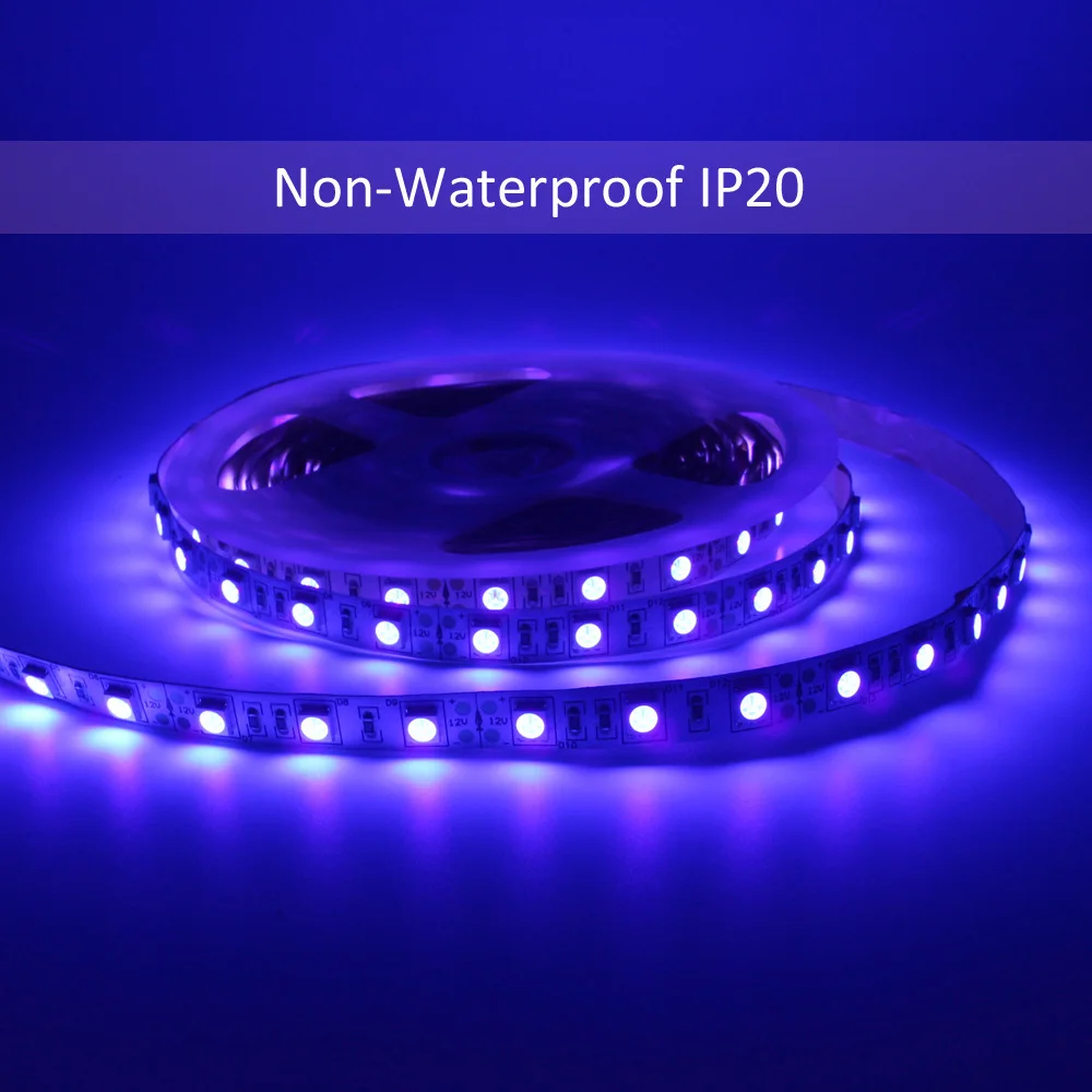Уф-светодиодная лента 12 в постоянного тока smd 5050 0 - Фотография_2