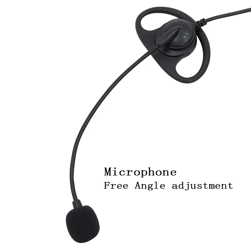 Тактическая гарнитура ptt mic earhook - Фотография_3