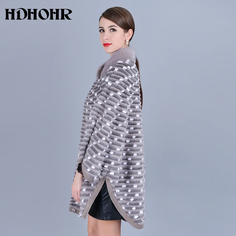 Пальто из натурального норкового меха - Фотография_3