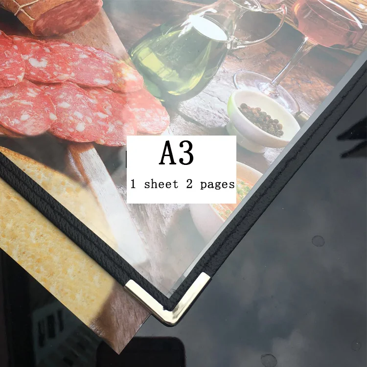 Пластиковые чехлы для меню a3 - Фотография_3