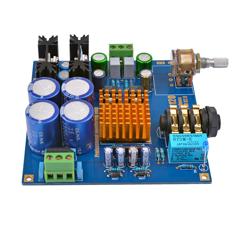 Aiyima tpa6120a2 hi-fi плата усилителя - Фотография_5