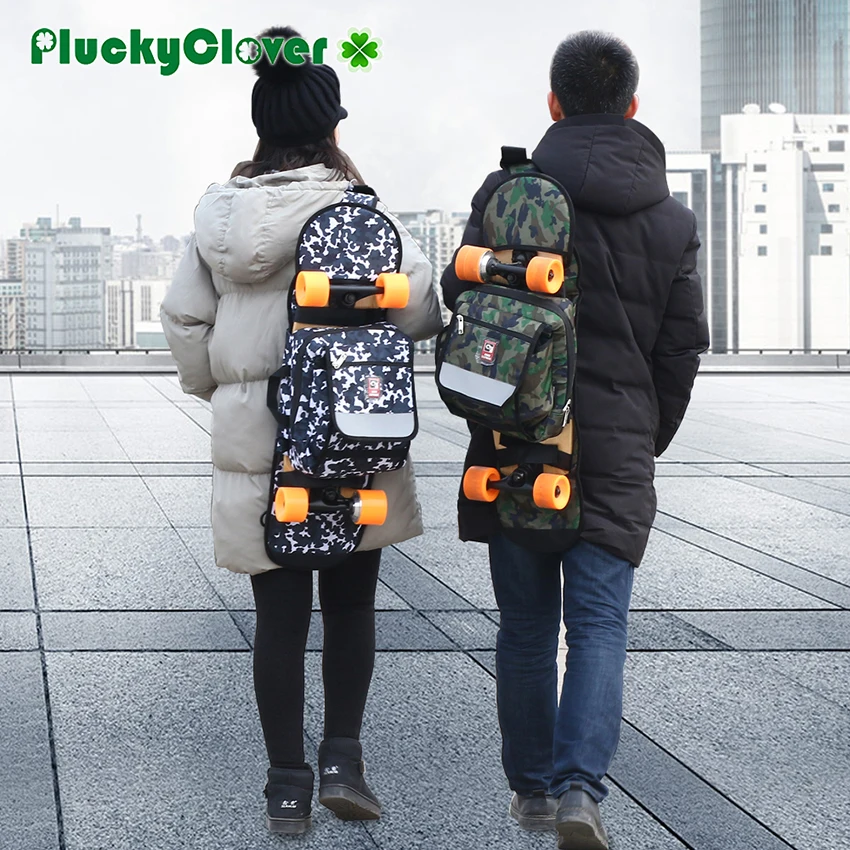 Камуфляжная сумка для скейтборда
