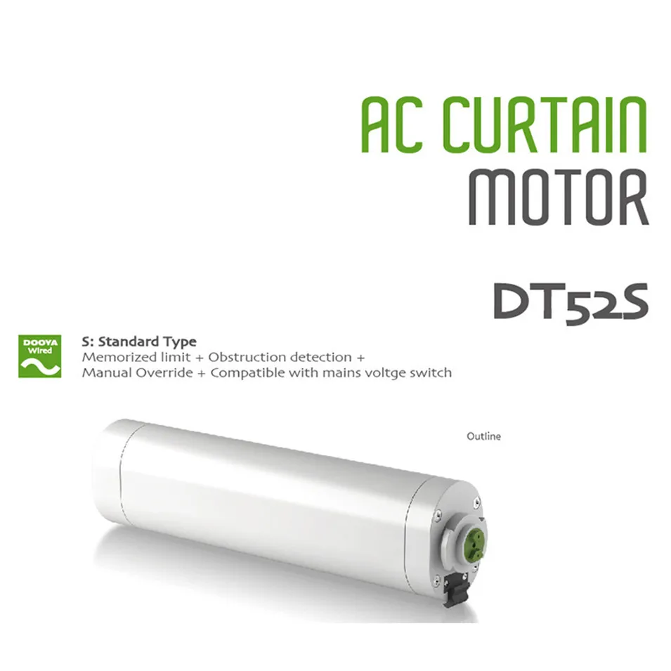 Электродвигатель для штор dooya dt52s - Фотография_3