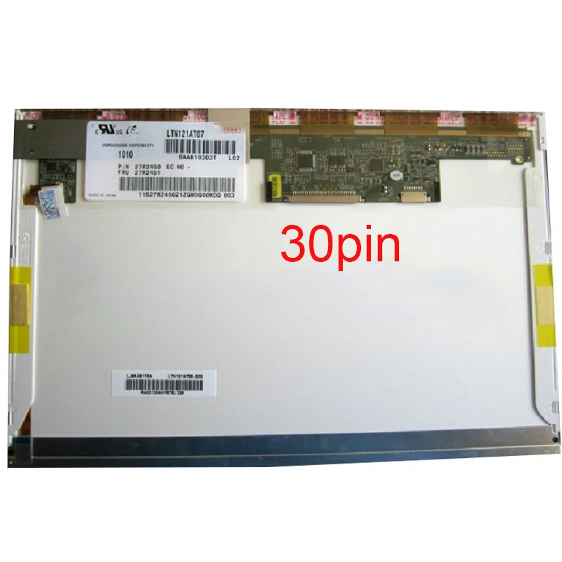 12,1-дюймовый жк-матрица ltn121at07 для lenovo thinkpad x200 x201 x201i