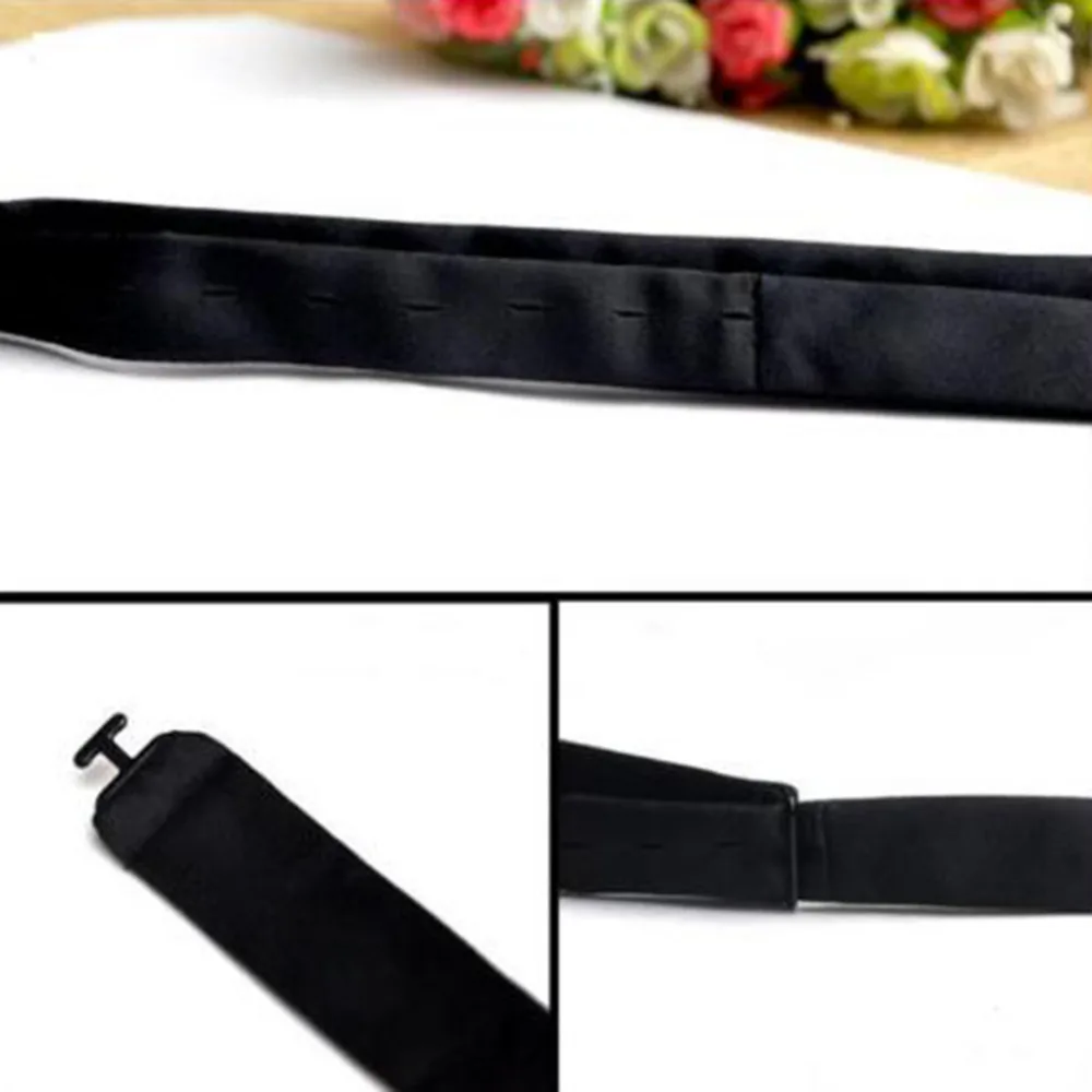 Галстук-бабочка мужской однотонный - Фотография_4