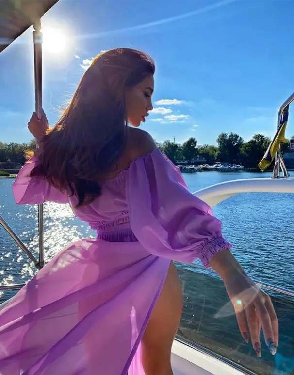 Женский летний модный комплект одежды - Фотография_5