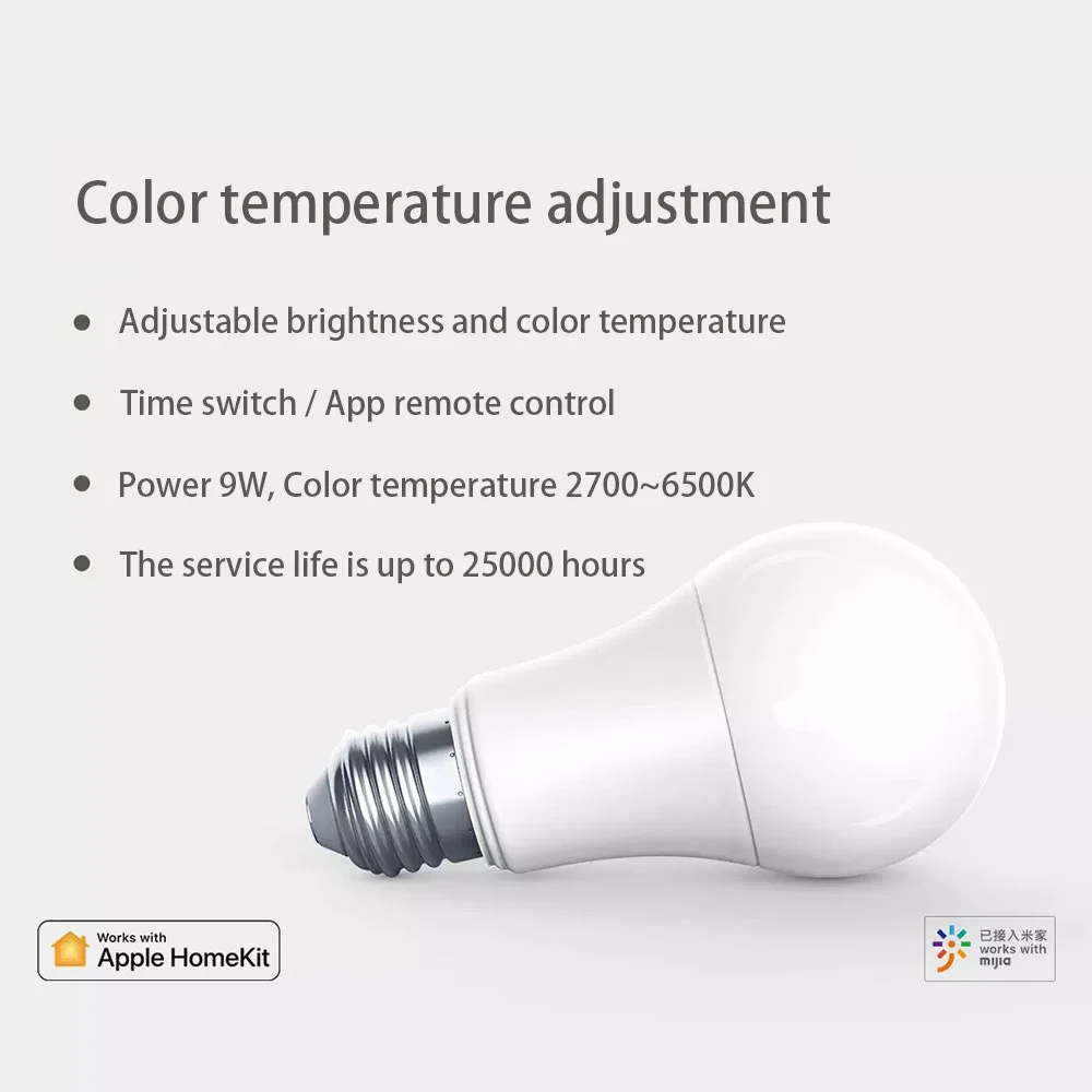 Светодиодная лампа aqara e27 zigbee - Фотография_4