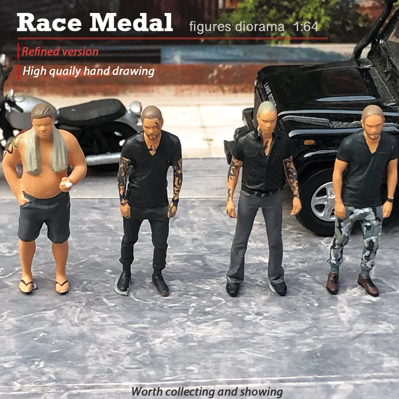 Racemedal персонажи: 1:64 модель куклы - Фотография_3