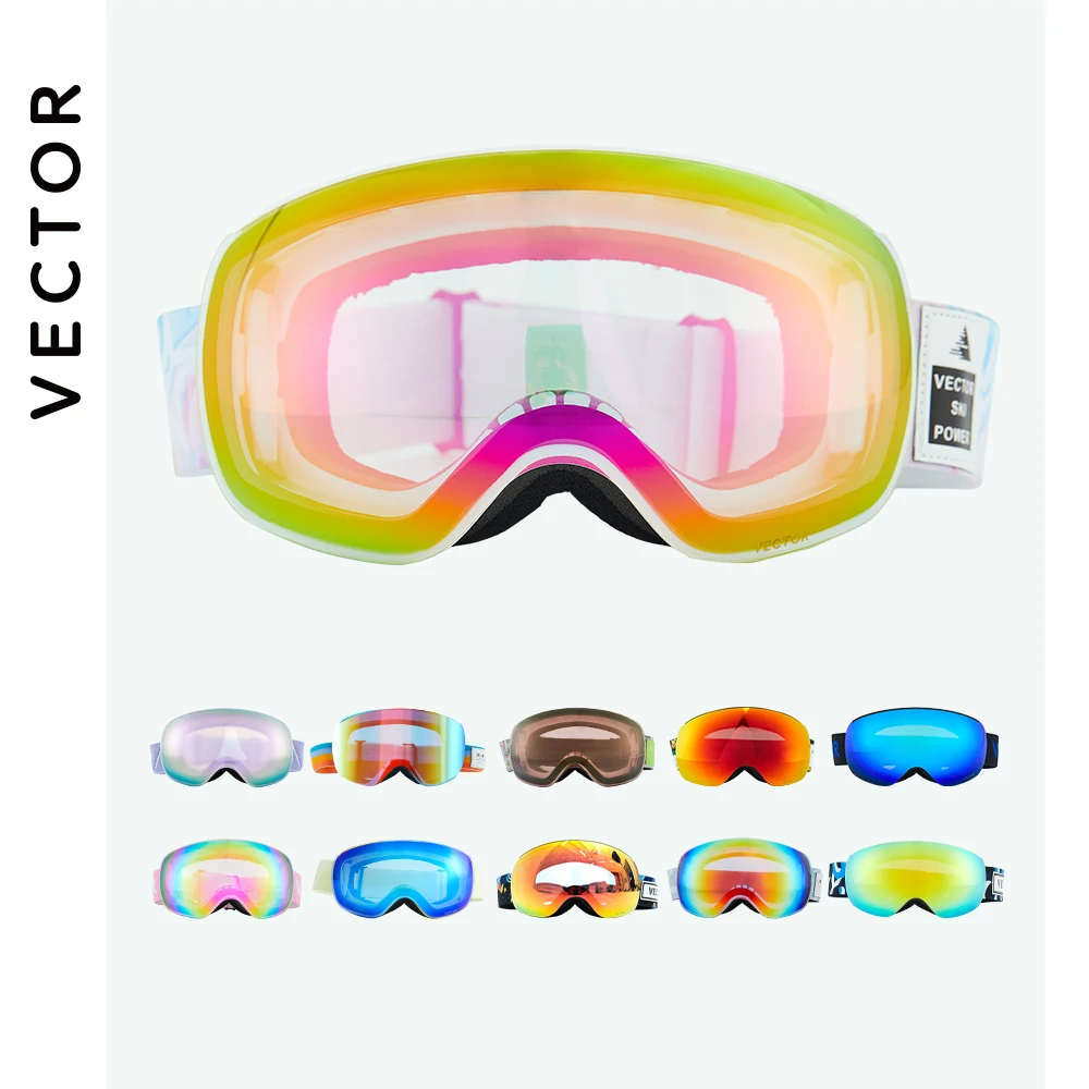 Детские лыжные очки vector