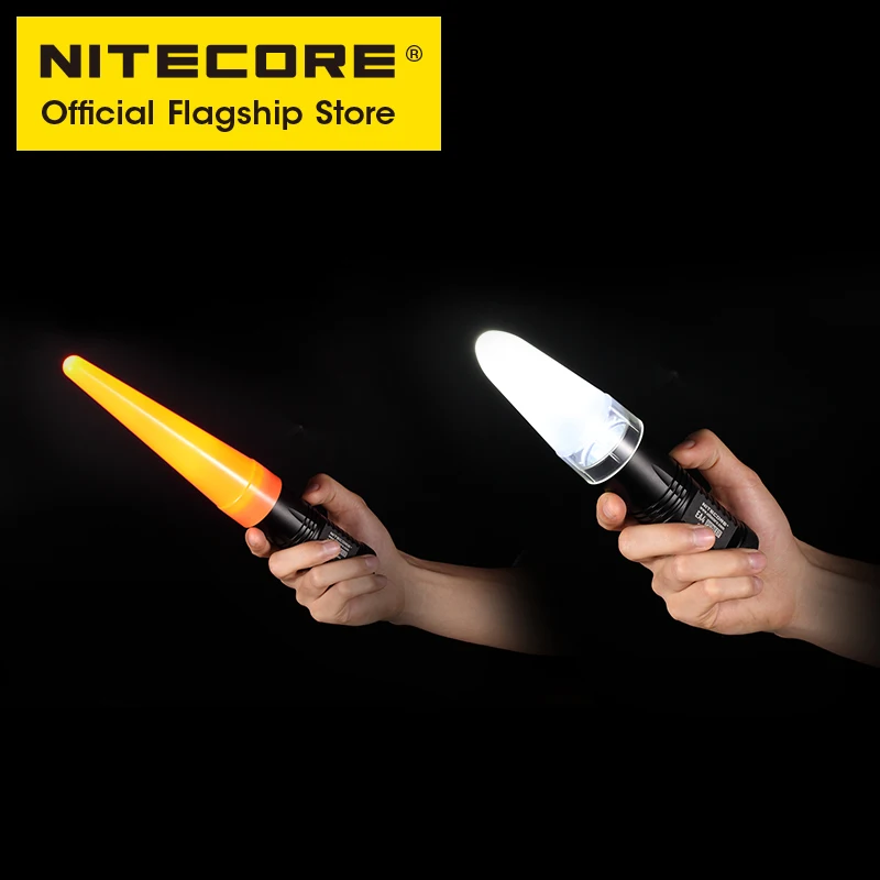 Nitecore 40 мм фильтр для фонарика красный синий зеленый - Фотография_6