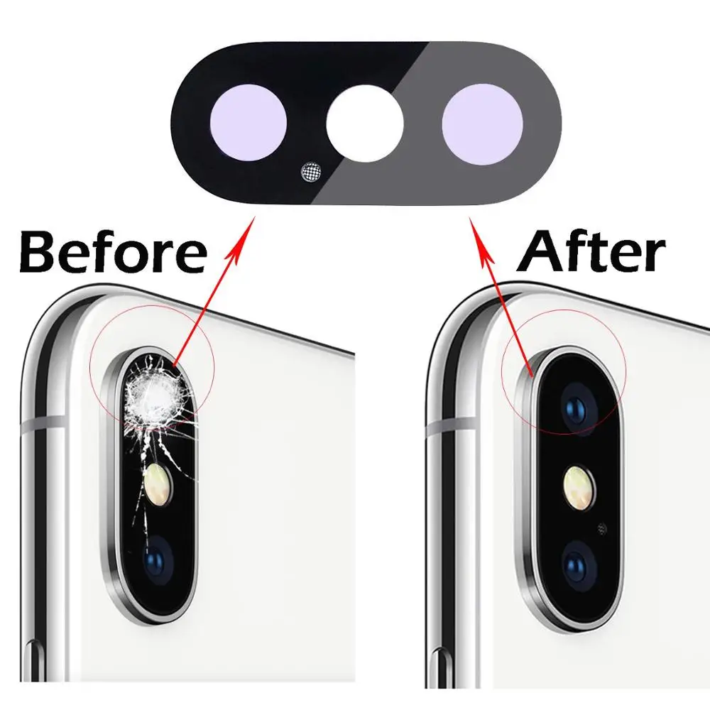 Для apple iphone x xs max xr сменное заднее стекло - Фотография_2
