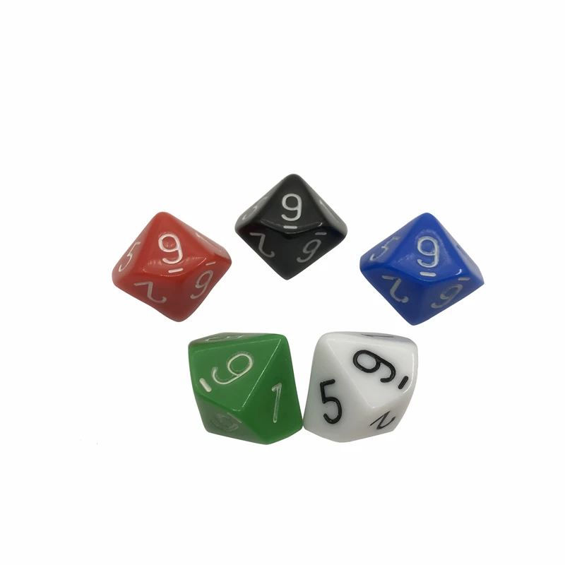 Многоцветный d10 оригинальность