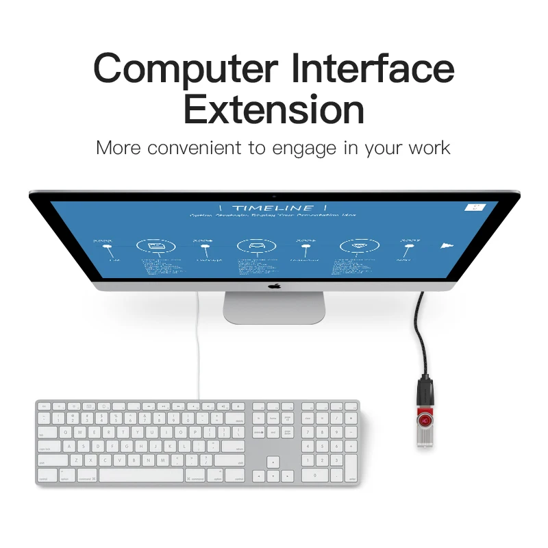 Vention usb 3,0 удлинительный кабель usb 2 - Фотография_3