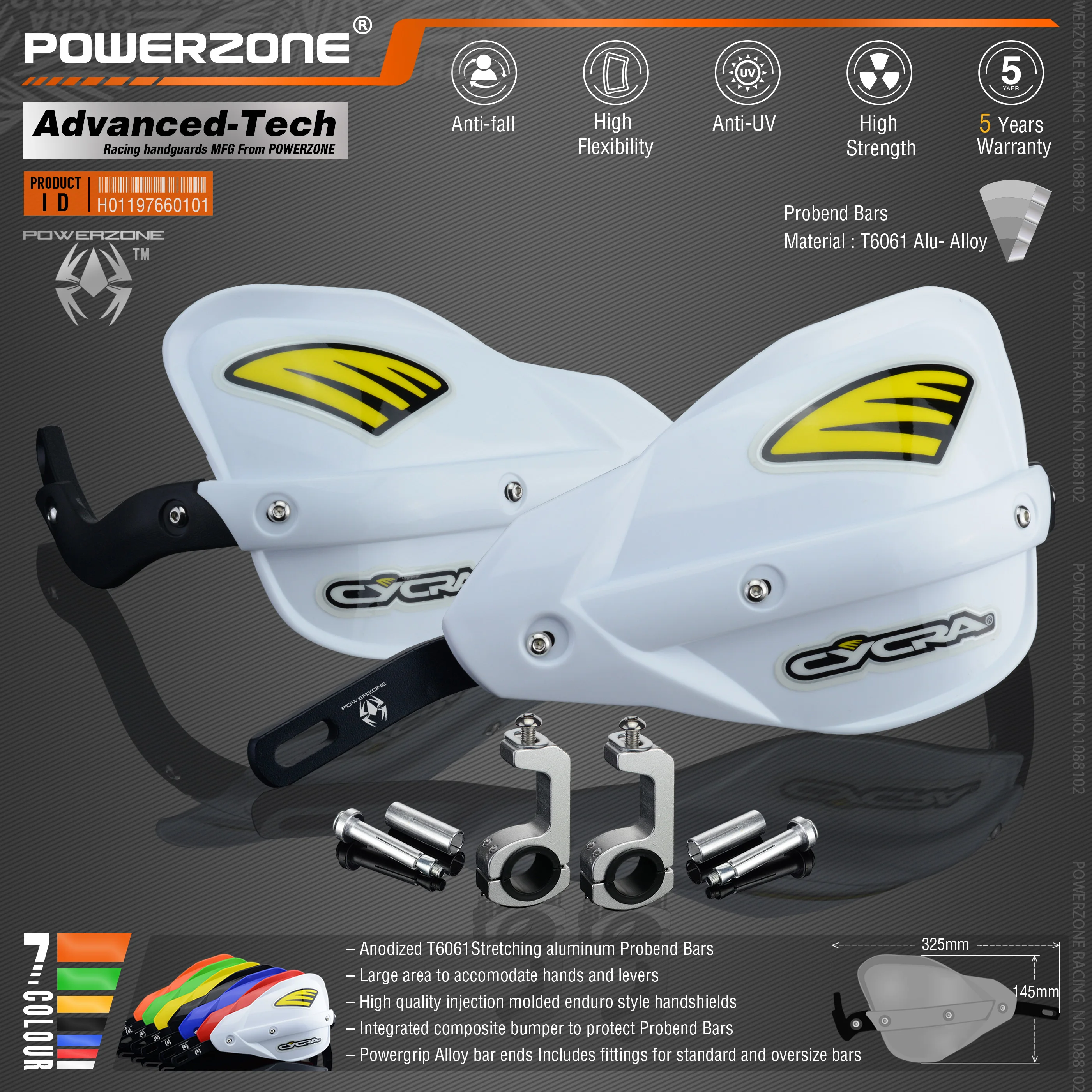 Ручки powerzone probend для honda