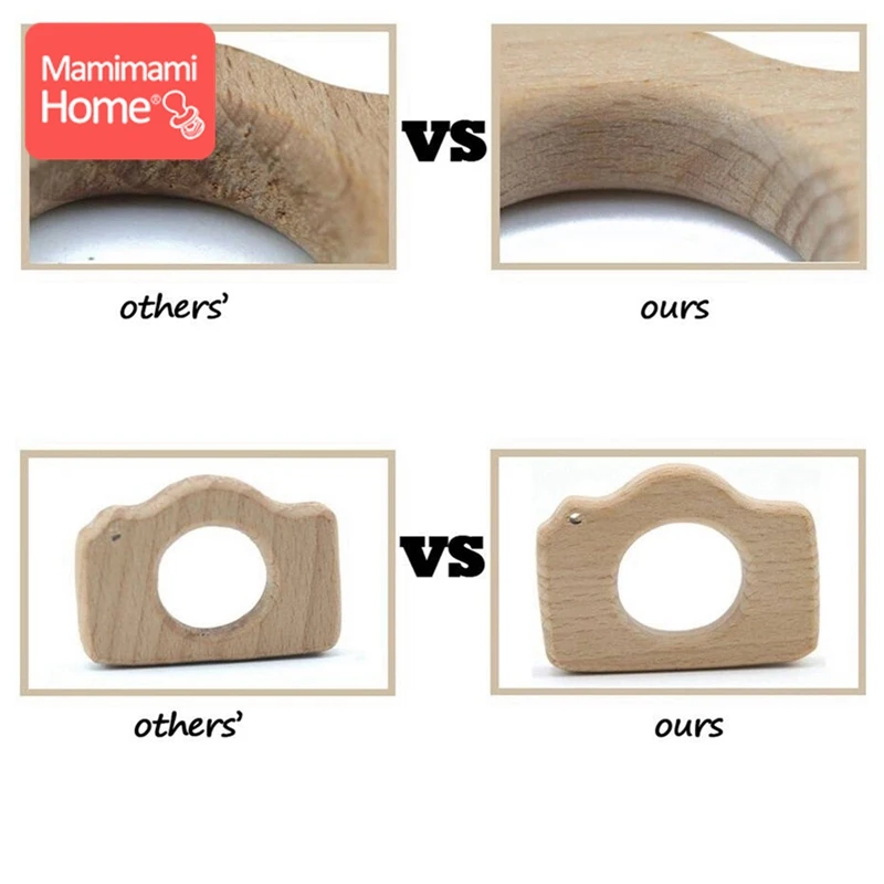 Деревянный прорезыватель для зубов mamihome - Фотография_4