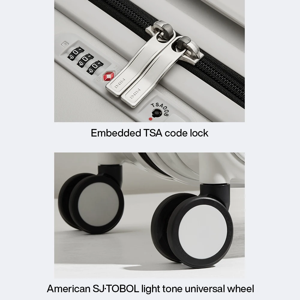 Великолепный чемодан mixi с широкой ручкой - Фотография_4