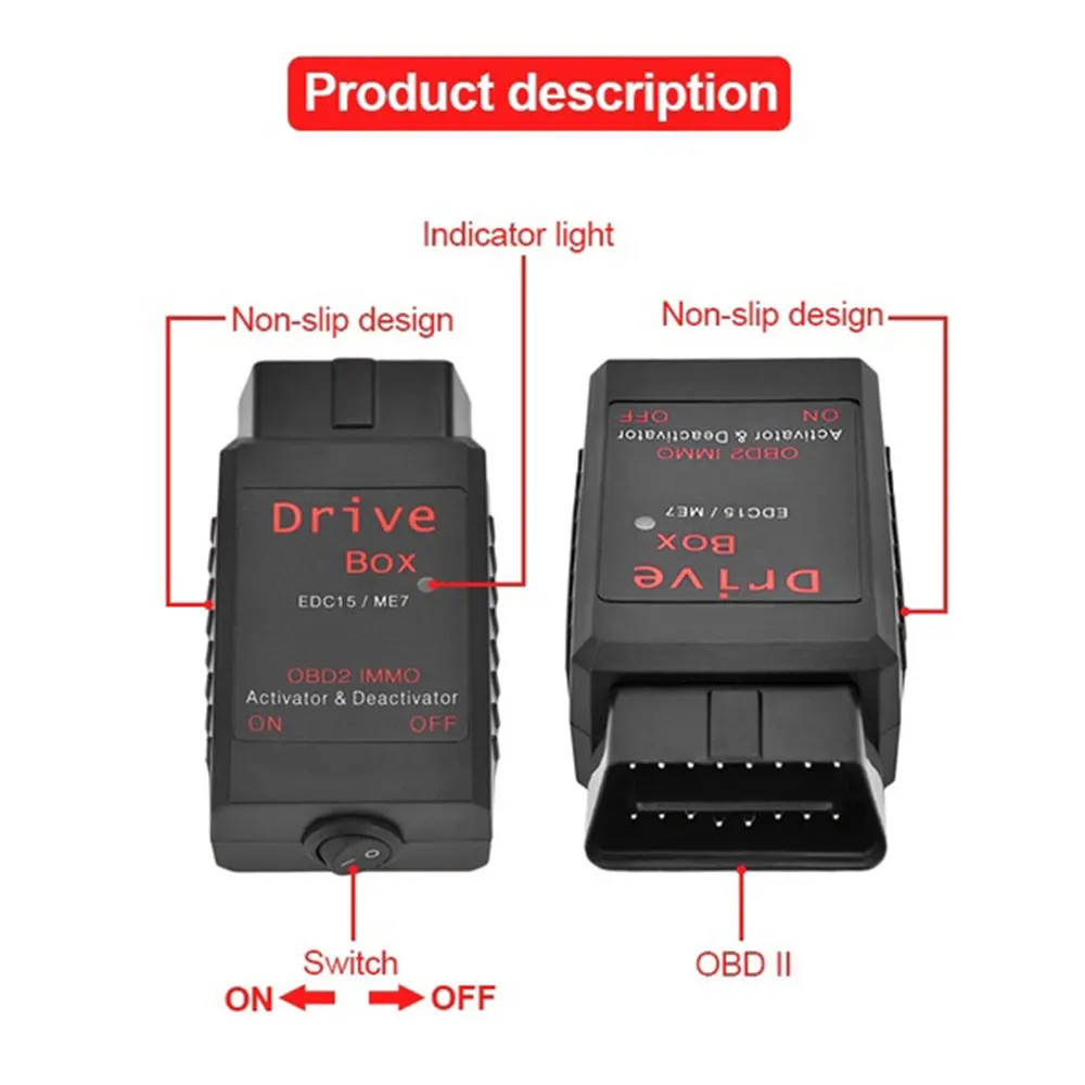 Привод для vag box edc15 me7 obd2 - Фотография_5