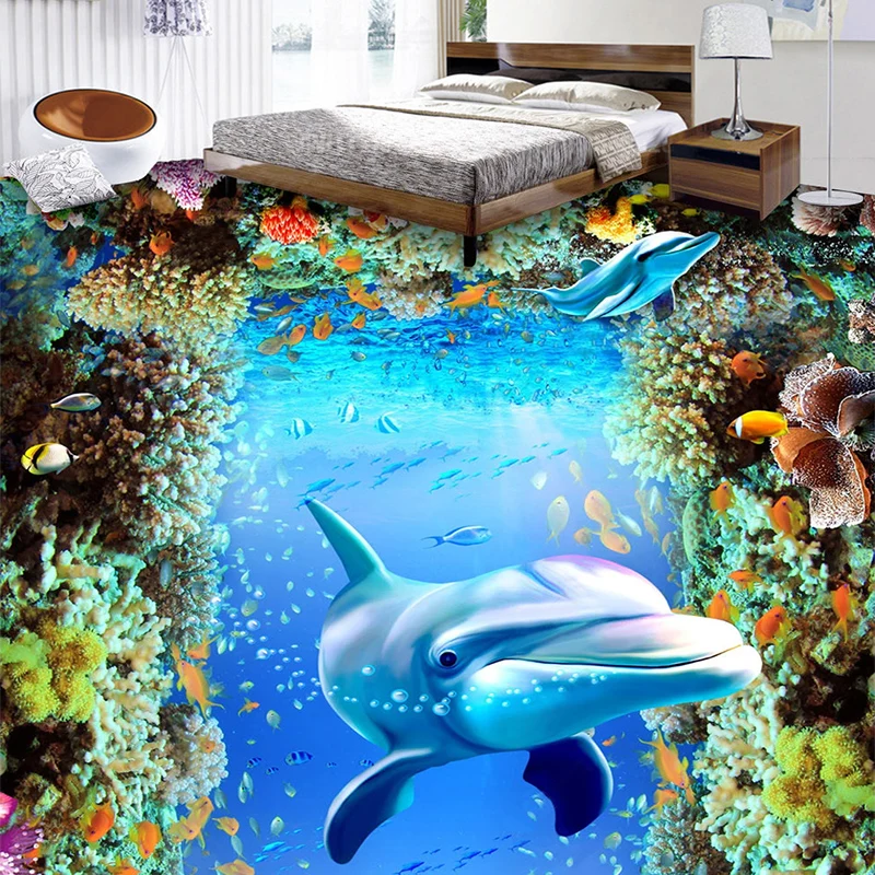 3d подводный мир дельфин рыба 3d - Фотография_2