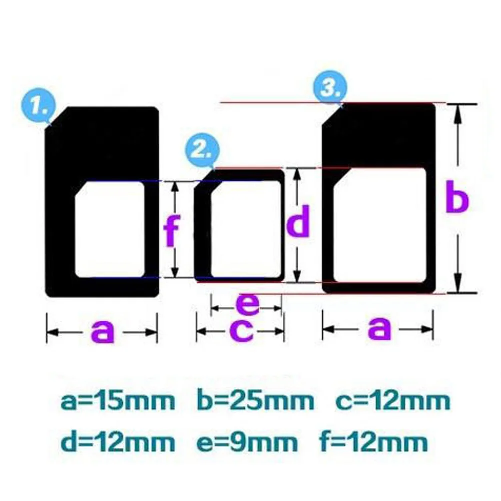 10 комплектов 4 в 1 nano micro - Фотография_4