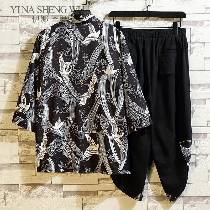 Костюм-кимоно мужской из двух предметов - Фотография_4