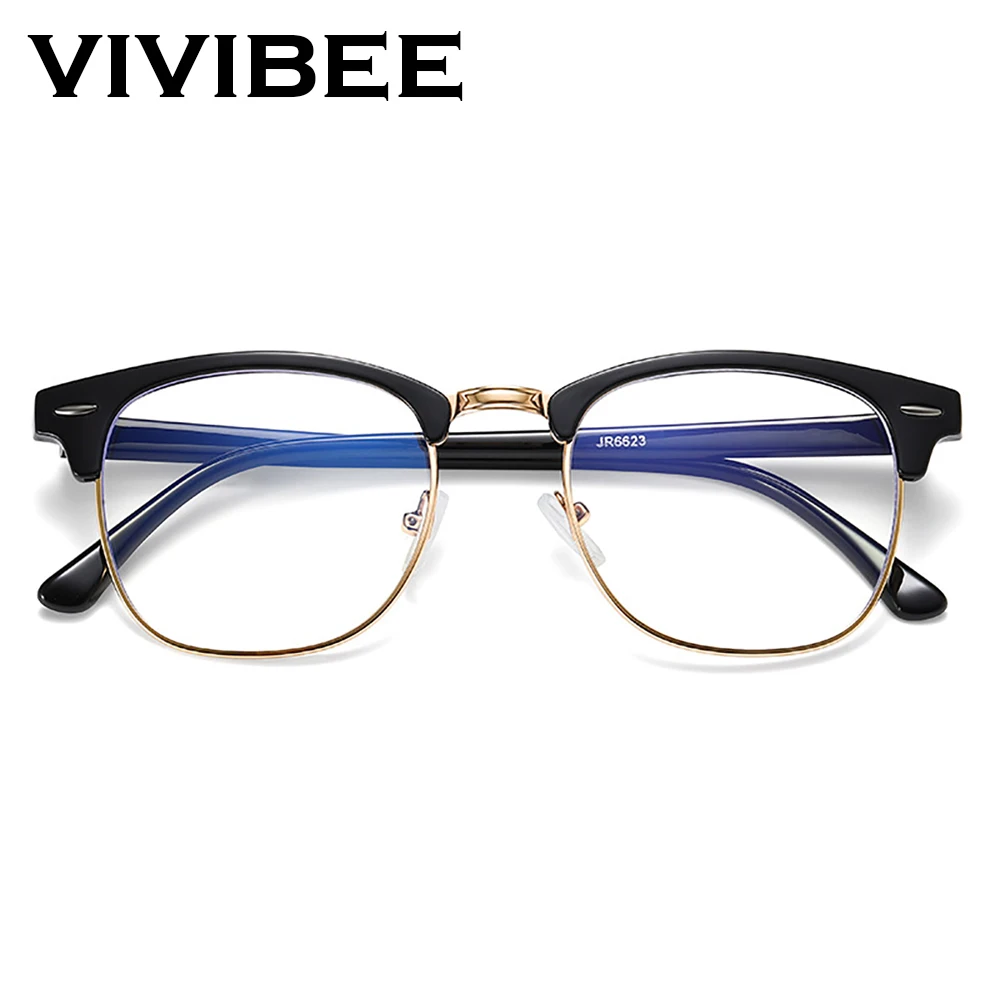 Vivibee винтажные очки с защитой от синего света