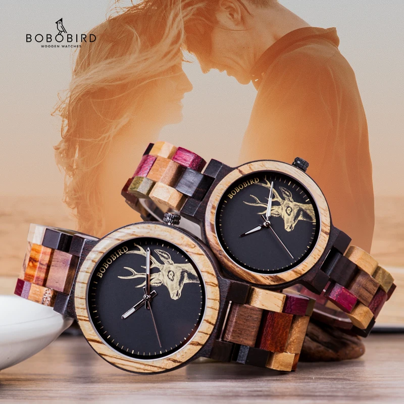 Bobo bird кварцевые часы мужские
