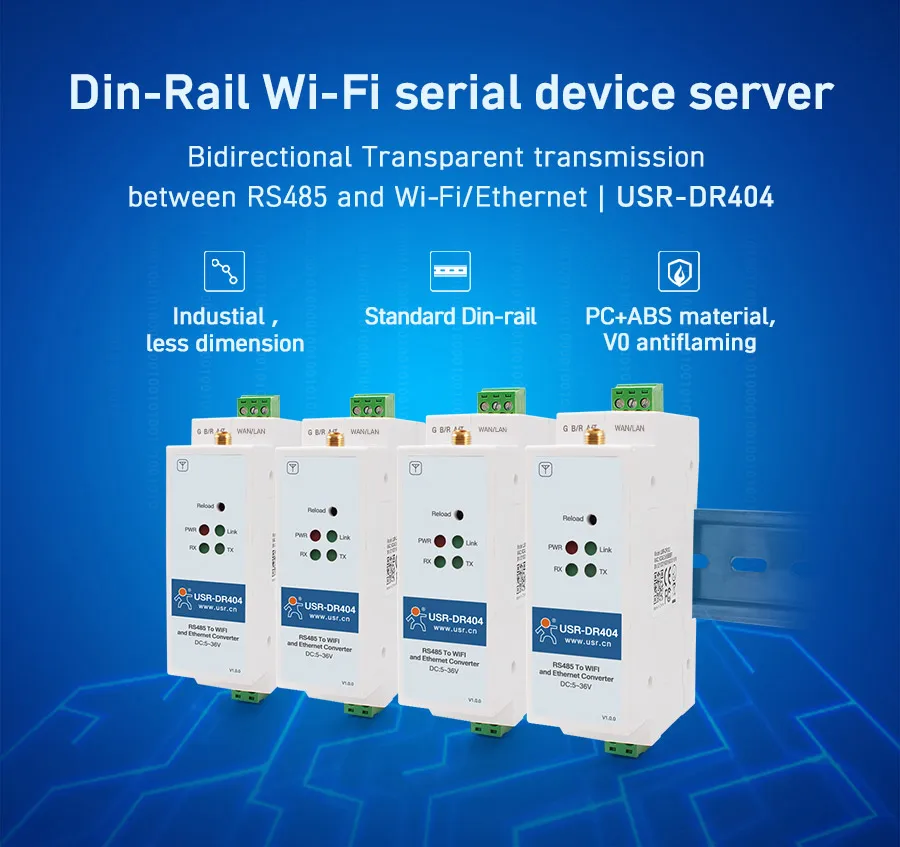 Din-рейка, последовательный wifi - Фотография_2