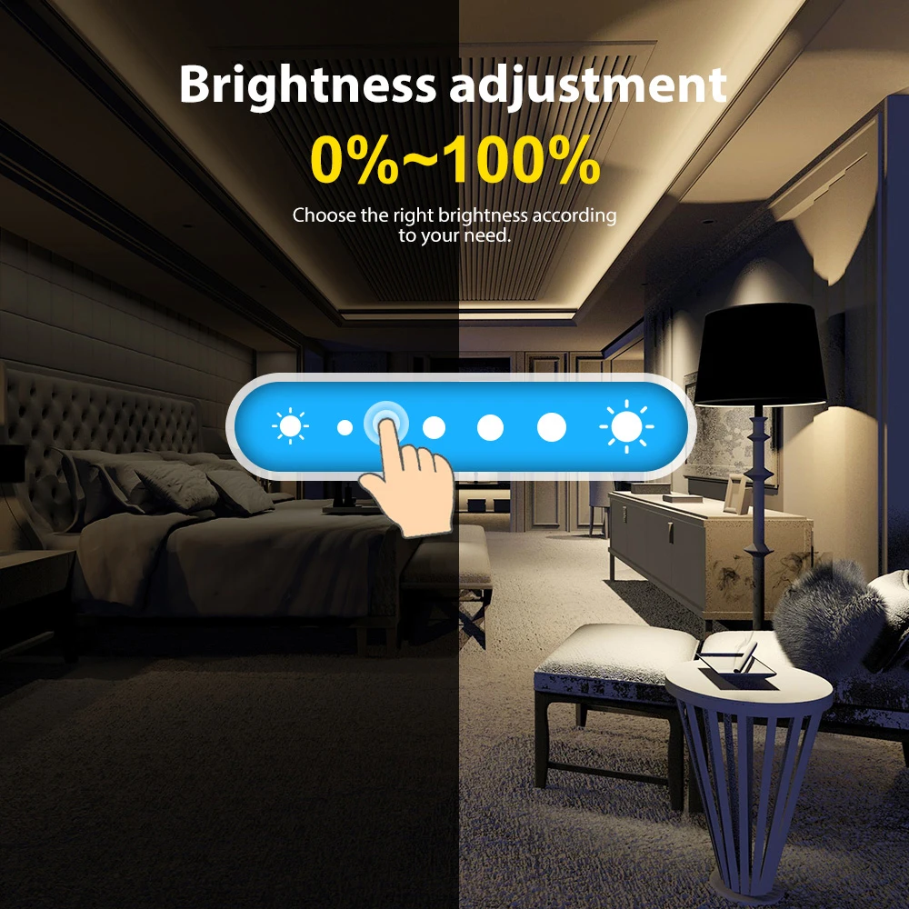 Tuya zigbee диммер 220 в 230 в 110 в wi-fi rf 2 - Фотография_6