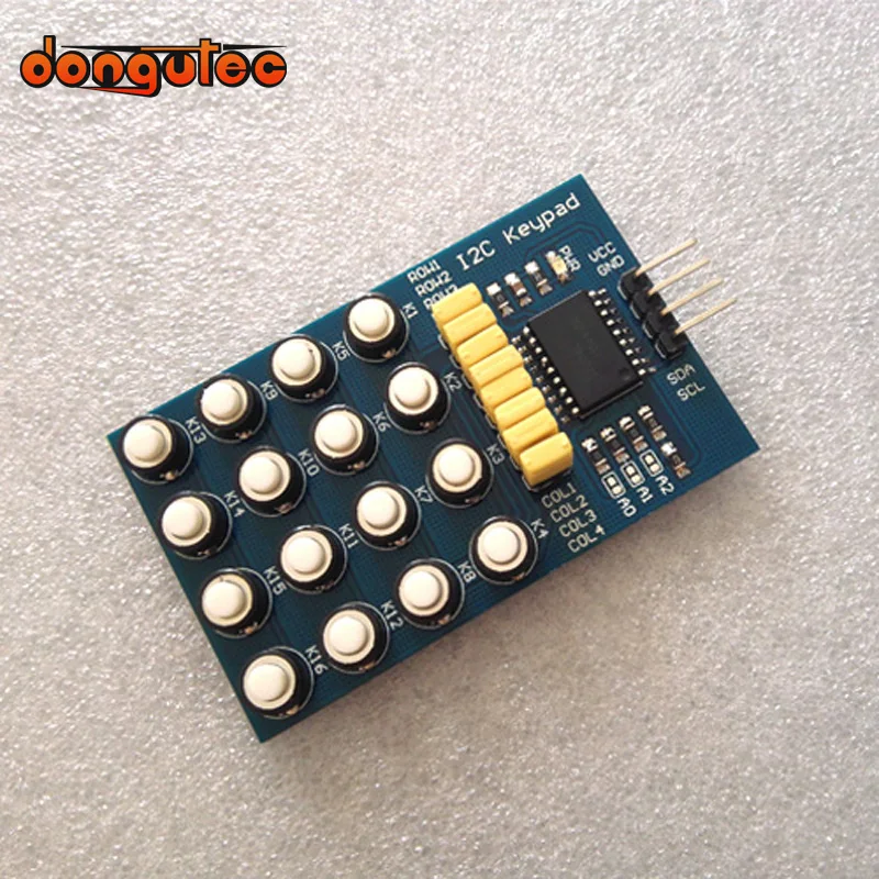 16 клавиш i2c клавиатура переключатель